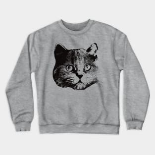 British Longhair gift for British Longhair Cat Owners Crewneck Sweatshirt